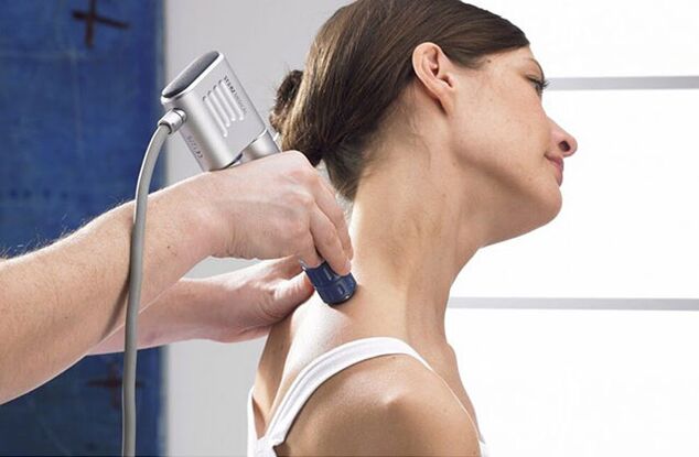 Terapi gelombang kejutan pikeun osteochondrice tulang tonggong cervical